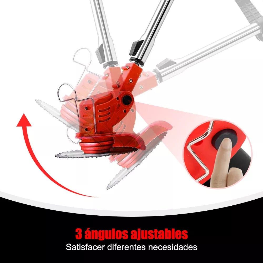 INALAMBRICA! Desbrozadora Eléctrica 3 en 1 Podadora Cortadora Césped